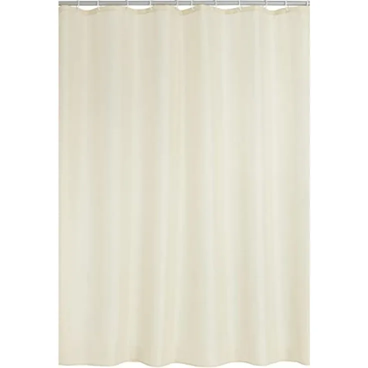 Ridder Duschvorhang Uni beige Breite 240 cm