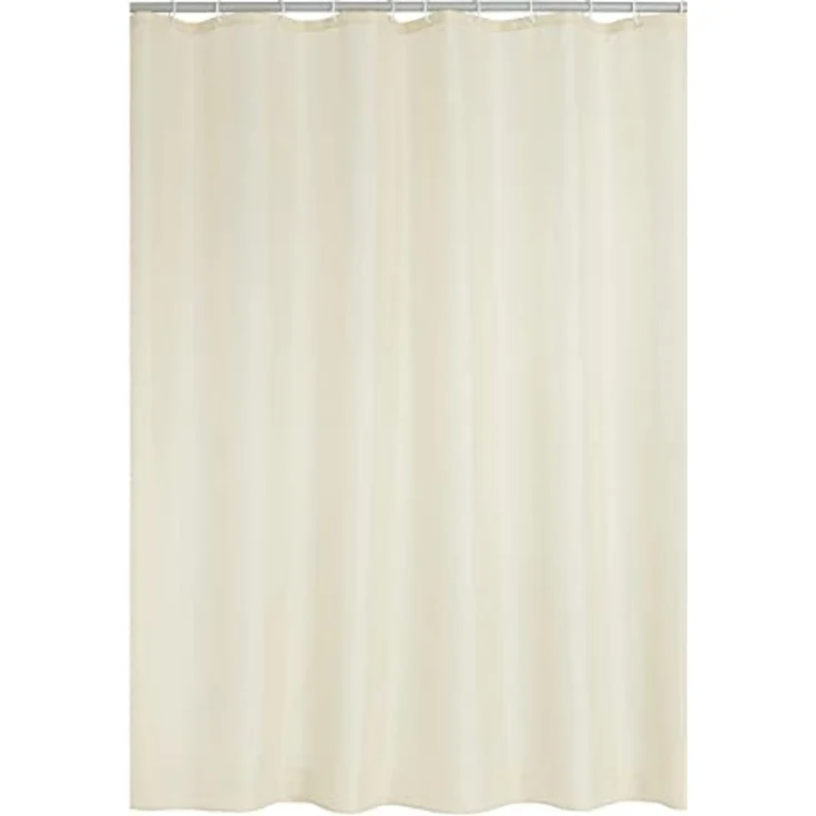 Ridder Duschvorhang Uni beige Breite 240 cm – Bild 1