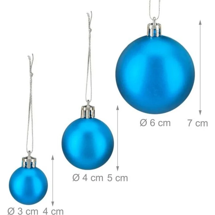 Weihnachtskugeln 100er Set 10027269_136 – Bild 4