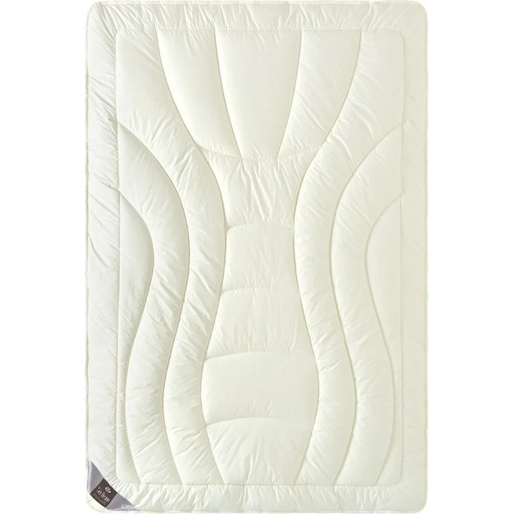 SEI Design Naturfaserbettdecke WOOL Premium Collection 155x220 cm, Füllung: 100% Schurwolle, Bezug 100% Baumwolle – Bild 5