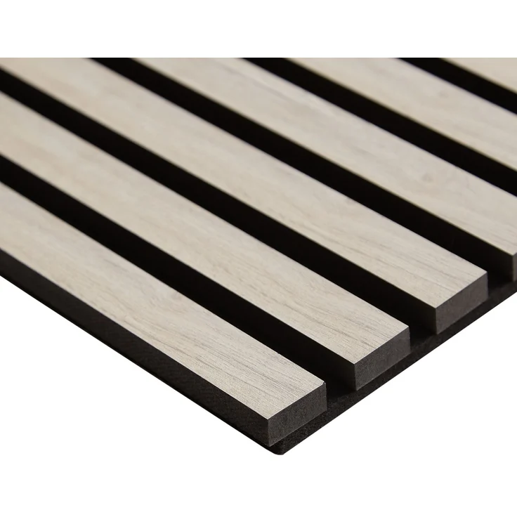 Akustikpaneel 60 x 60 cm 1 Stück Akustikpaneele Holz Grau Paneele Wandpaneele Deckenpaneele 3D Wandpaneel Wandverkleidung Dekorpaneel – Bild 7