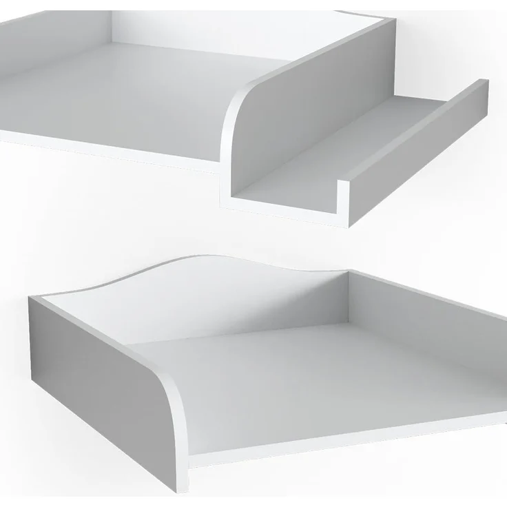 Wickelaufsatz Weiß 83.2 x 72 cm auf Waschmaschine Vicco – Bild 6