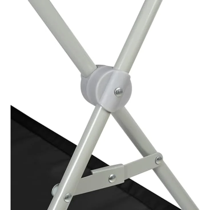 Baby Klappbarer Wickeltisch，Mobiler Wickeltisch mit Rollen und Wickelauflage,Wasserdicht und Höhenverstellbar，Baby Wickelkombi mit Ablagefächern-80 * 58 * 90 cm-schwarz – Bild 8