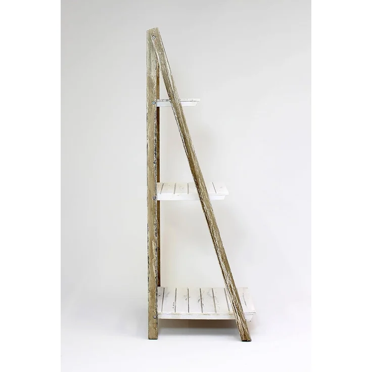 Klappregal "Shabby" Regal Standregal Leiter Wohnzimmerdeko Flurregal – Bild 5