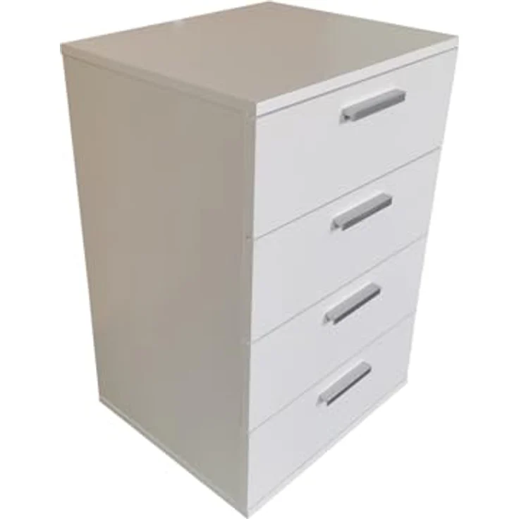 HTI-Line Nachtkommode Nachtschrank Nina mit 4 Schubladen (Stück, 1 St, 1 Nachtschrank ohne Dekoration), Nachttisch Nachtkommode Nachtkonsole – Bild 4