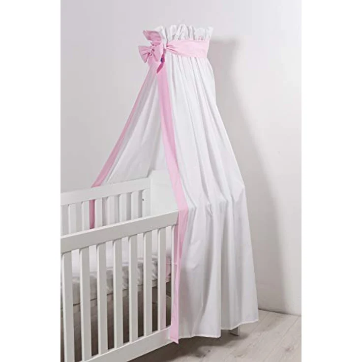 Robert Osswald 1.1.4.1.1.2.1-K01-14 Betthimmel Petita - 170x300 cm - für das Kinderbett, rosa – Bild 2