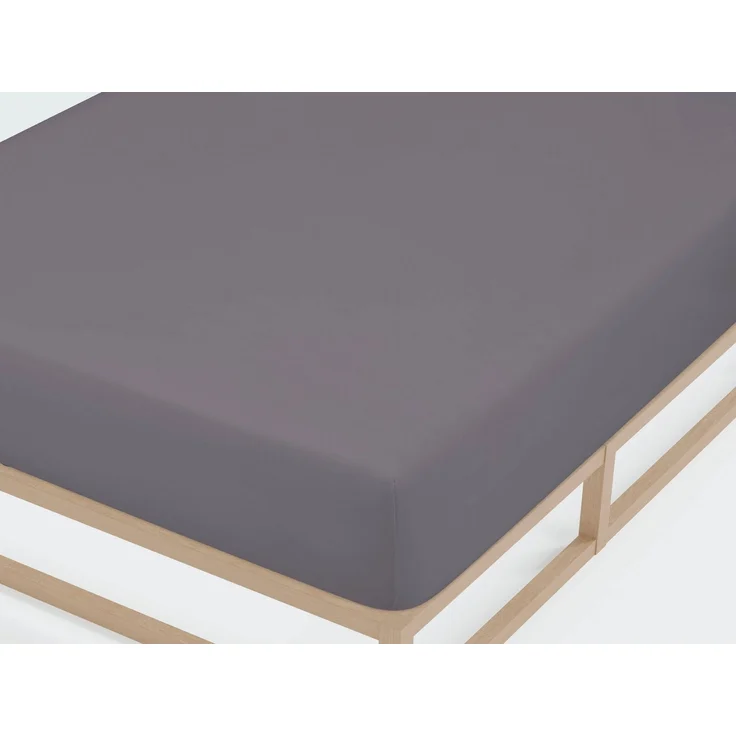 Castell Jersey-Stretch-Spannbetttuch 0077113, silbergrau, 1x 140x200 cm - 160x200 cm – Bild 3
