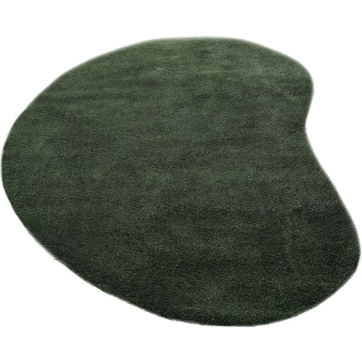 LeGer Home by Lena Gercke Hochflor-Teppich Halrum, einfarbig, besondere Form, modern, U-förmig, Höhe: 25 mm, organische Form, bean shape, kuschelig, Wohnzimmer, Schlafzimmer – Bild 2