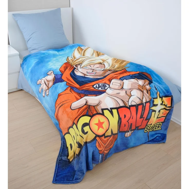 Babydecke Dragonball Super Wellsoft-Flauschdecke Gr. 150/200 cm Kuscheldecke, Herding, Kinder Kuscheldecke Babydecke – Bild 2