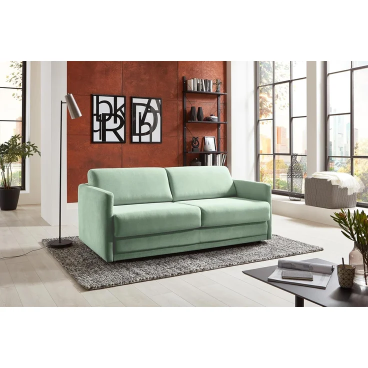 Places of Style Schlafsofa Limone, für Dauerschläfer geeignet inklusive hochwertige Matratze – Bild 2