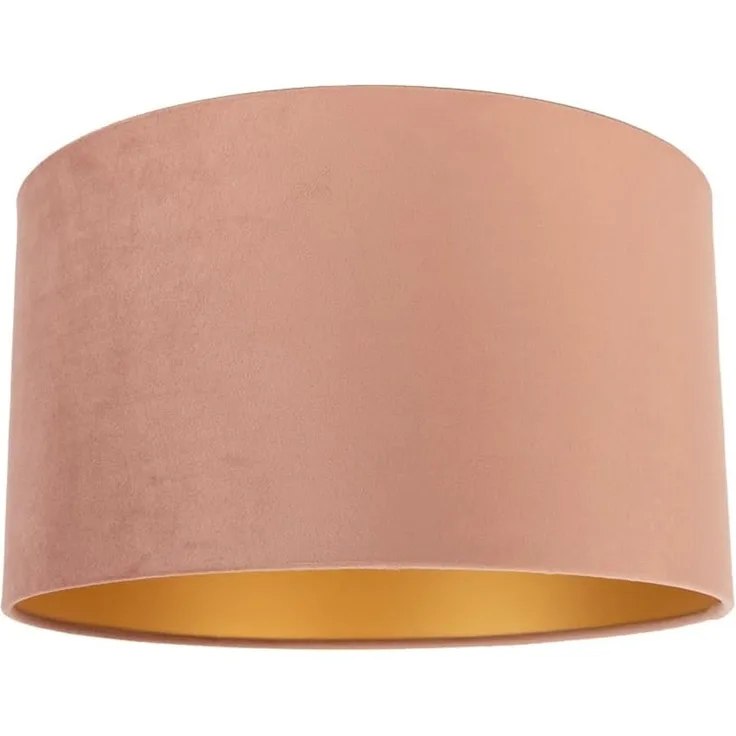 Qazqa Lampenschirm Cilinder velours