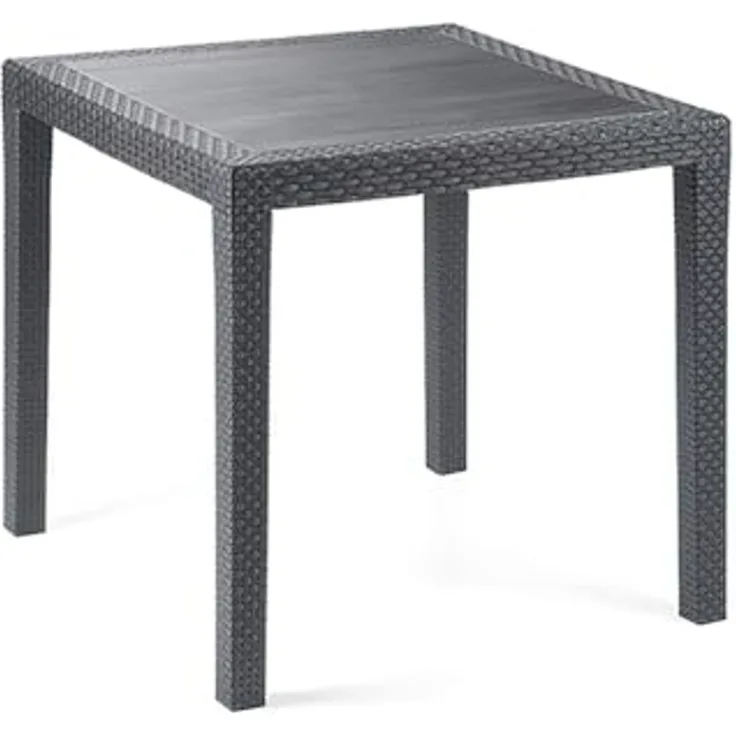 PROGARDEN 052024 Bistro-Tisch 77x77 cm, anthrazit ***NEU***