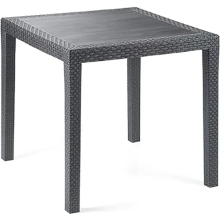 PROGARDEN 052024 Bistro-Tisch 77x77 cm, anthrazit ***NEU*** – Bild 1