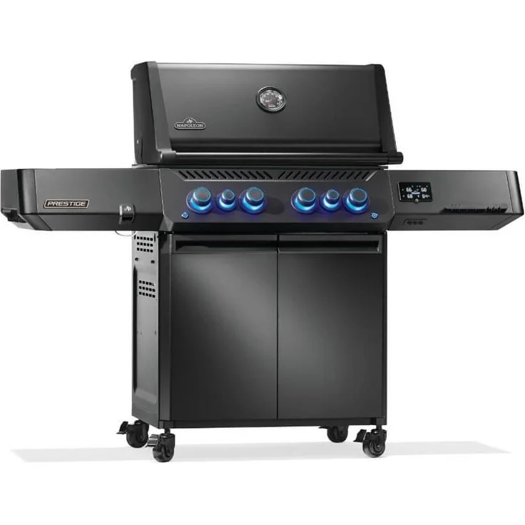 Napoleon Phantom, Prestige 500, Connected, gegossenem Edelstahl Rosten, Mattschwarz – Bild 1