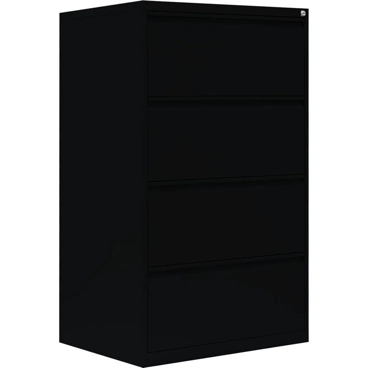 Steelboxx Hängeregisterschrank für DIN A4 Hängemappen 132x76x62cm mit 4 Schüben (1-St) Hängeregisterschrank – Bild 3