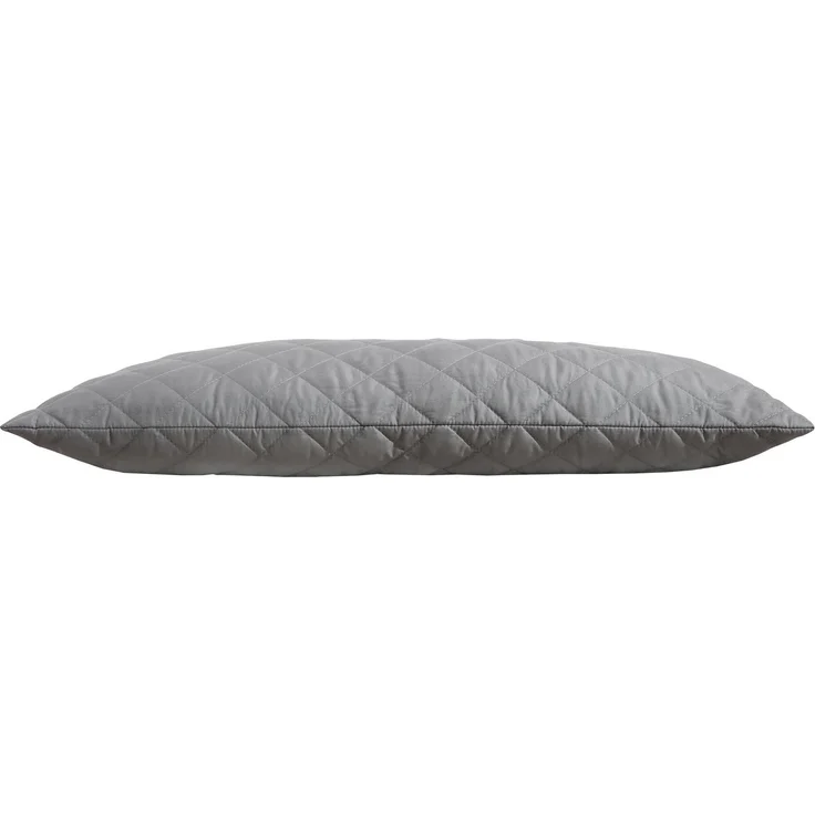 OTTO home Microfaserkissen Clarra, Kopfkissen 40x80 cm, 80x80 cm, Füllung: Polyester, Bezug: Polyester, Rückenschläfer, Seitenschläfer, Kissen in grau – Bild 2