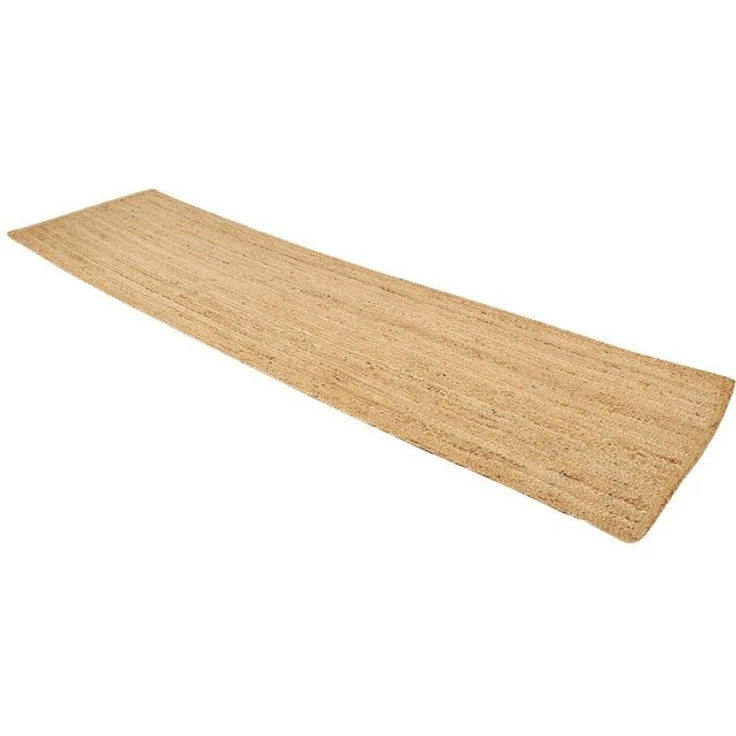Myflair Möbel & Accessoires Läufer Lola, rechteckig, Höhe: 10 mm, Juteteppich, Wendeteppich, handgeflochten, 100% Naturfaser, Boho-Style – Bild 4
