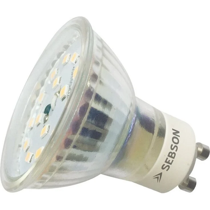 SEBSON LED-Leuchtmittel GU10 LED Lampe 5W dimmbar 350lm 3000K 230V Leuchtmittel - 4er Pack, GU10, 4 St, Warmweiß, Einbaustrahler 230V, Dimmbar – Bild 2