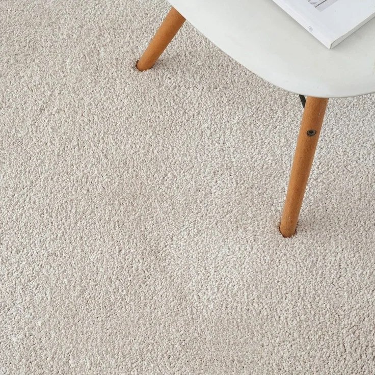 LeGer Home by Lena Gercke Hochflor-Teppich Halrum, einfarbig, besondere Form, modern, U-förmig, Höhe: 25 mm, organische Form, bean shape, kuschelig, Wohnzimmer, Schlafzimmer – Bild 3