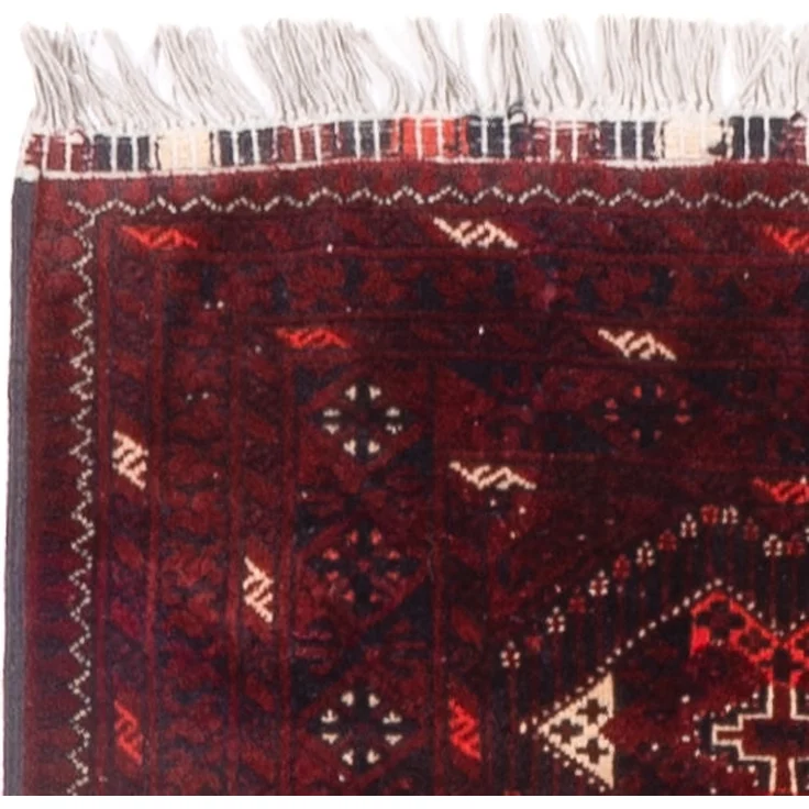 Läufer Afghan - 293x78 cm - rot – Bild 3