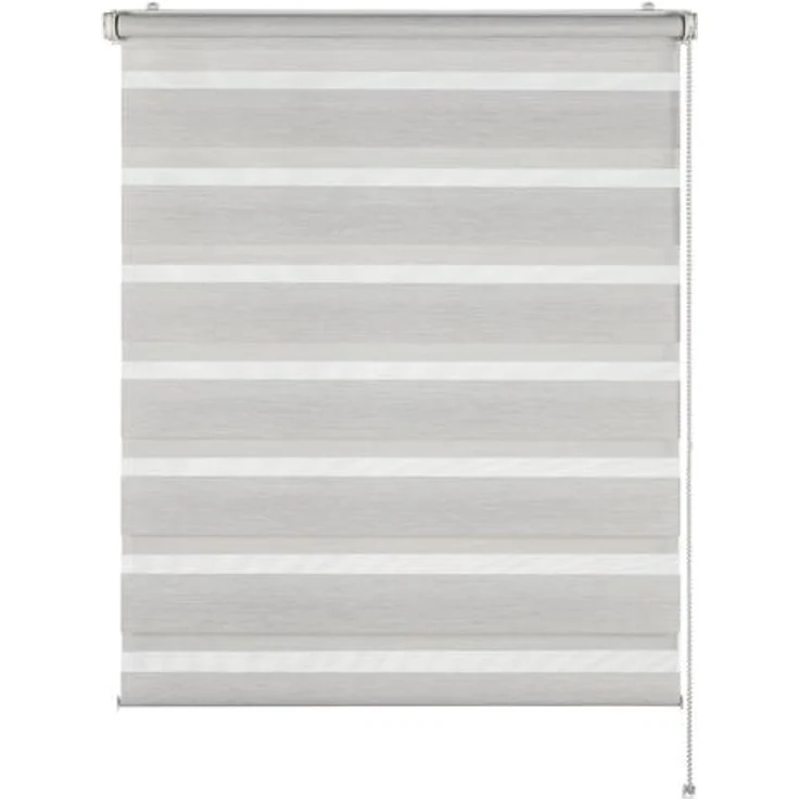 Doppelrollo Tilda hellbeige struktur 45x150 cm