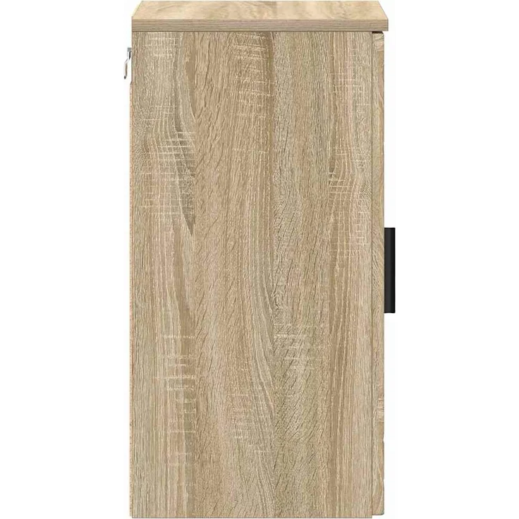vidaXL Badezimmerschrank Wandmontiert Sonoma-Eiche 30 x 31,5 x 61 cm 883346 – Bild 6