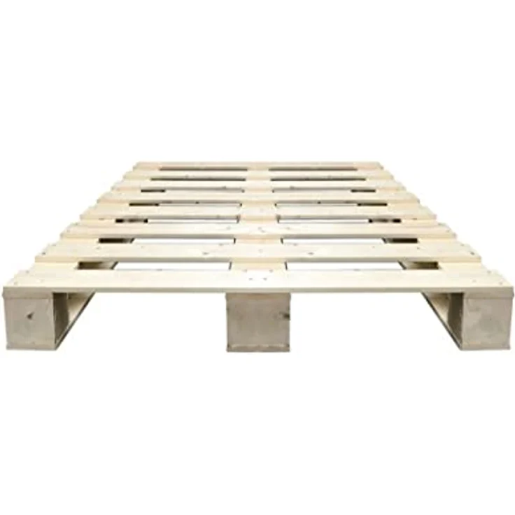 LIPA Palettenbett Bett Holz Massivholzbett 90 100 120 140 160 180 200x200 cm, Palettenmöbel hergestellt in BRD (140x200) – Bild 5