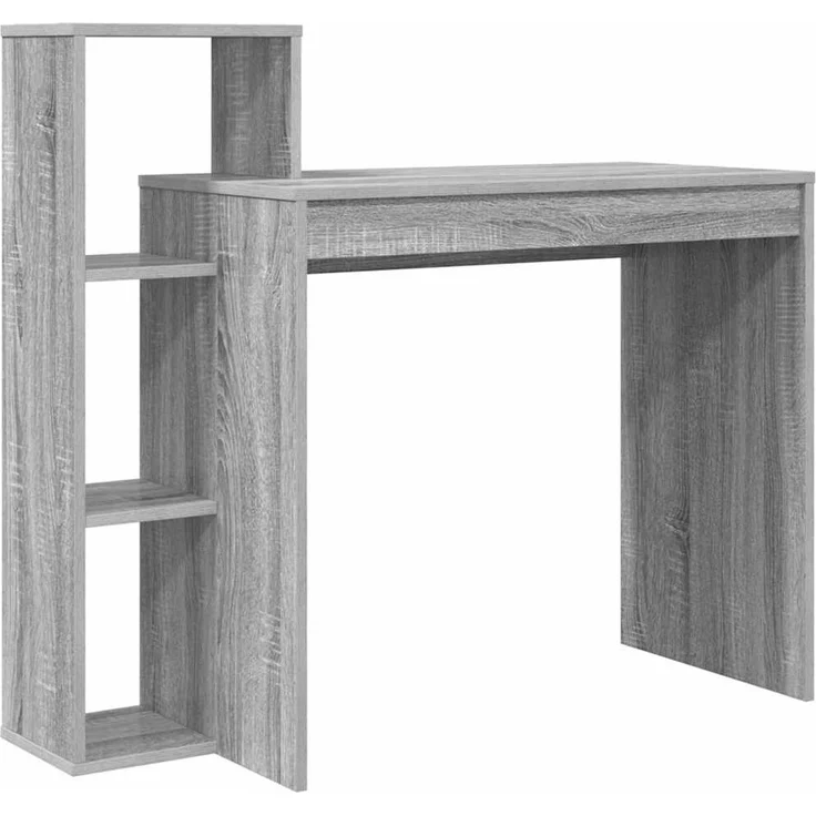 vidaXL Schreibtisch Graues Sonoma 100 x 40 x 90 cm Holzwerkstoff 869319 – Bild 1