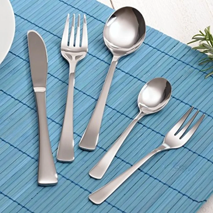 GRÄWE 'Würzburg' Besteck-Set, Edelstahl silber, 48-tlg. – Bild 4
