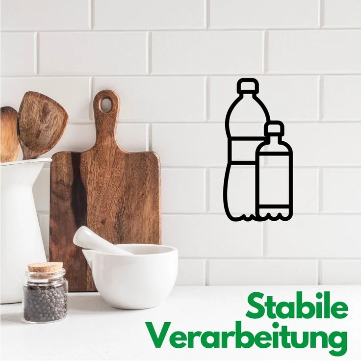 Novaliv Flaschenträger - (1-St), Flaschenträger – Bild 2