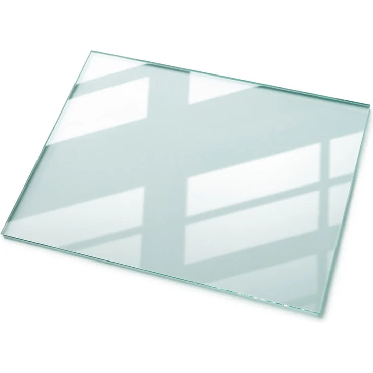 TULUP Tulup Tischplatte, Transparente Glasplatte, 80x0.4x60 cm, modernes Design, kratzfest und pflegeleicht