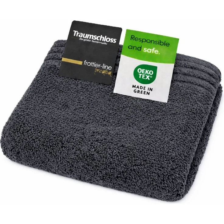 Traumschloss Handtuch Premium-Line, Frottier (1-St), 100% amerikanische Supima Baumwolle mit 600g/m² – Bild 1
