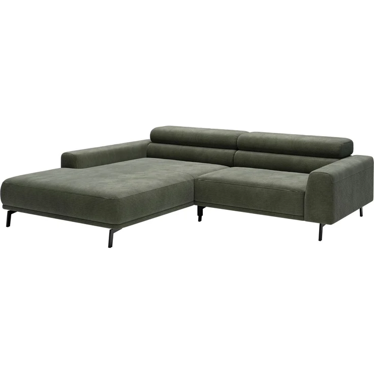 SCHÖNER WOHNEN-Kollektion Ecksofa Tossa, Modernes Design trifft smarte Funktione, Breite 258 cm, 2 Teile, Motorischer Sitzvorzug, Kopfteil-Funktion & Saugroboter-Höhe – Bild 3