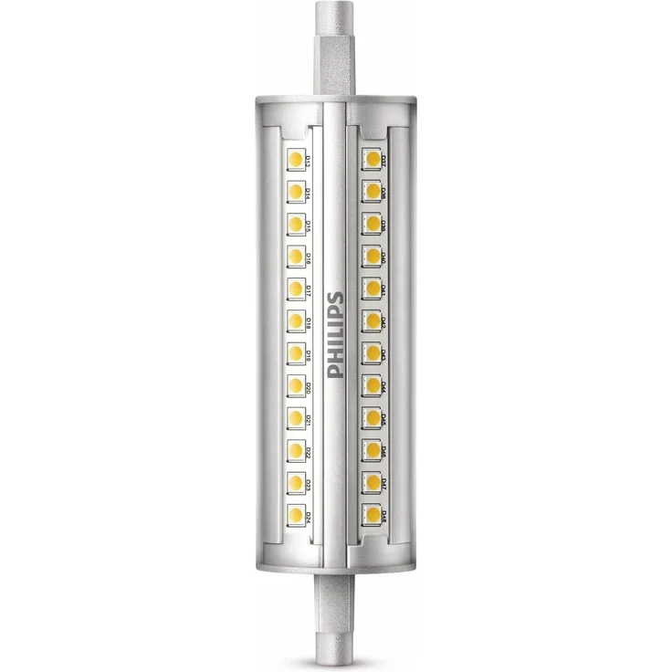 Philips LED R7s 118mm Leuchtmittel 14W 2000lm 3000K warmweiss dimmbar 2,9x2,9x11,8cm – Bild 6