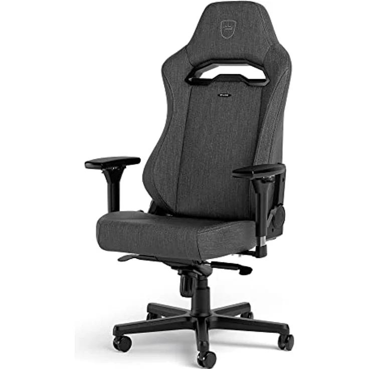 noblechairs HERO ST TX Gaming Stuhl, ergonomischer Bürostuhl mit atmungsaktivem Stoff und Kaltschaumpolsterung, anthrazit, bis 150 kg belastbar, 60-mm-Rollen – Bild 1