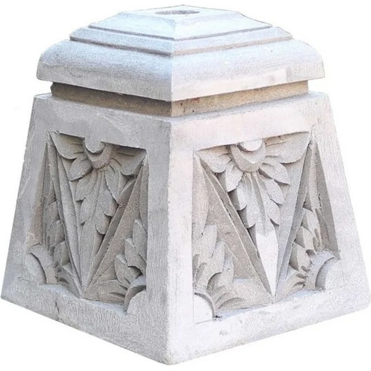 Oriental Galerie Sonnenschirm Schirmständer für Bali Schirme Eckig – Bild 3