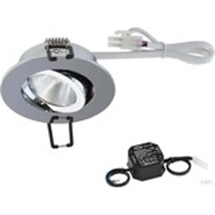 EVN Lichttechnik P-LED Deckeneinbauleuchte 3000K 230V rund chr PC20N6