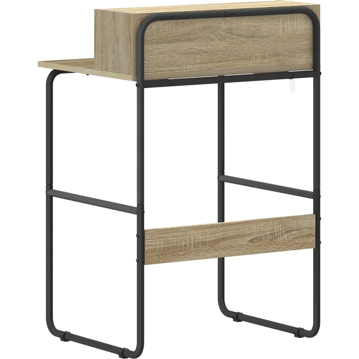 vidaXL Schreibtisch mit Stauraum Sonoma-Eiche 60 x 50 x 91 cm 8008015 – Bild 5