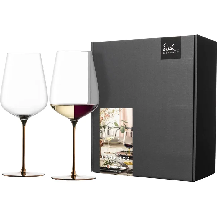 Eisch Essenca SensisPlus Copper Edition Allround-Weingläser kraftvoll & reichhaltig 2er Set