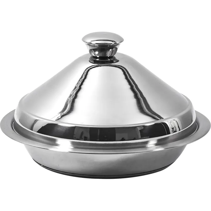 Cook Concept KC2551 Tajine, aus Edelstahl, 24 cm, zum Kochen