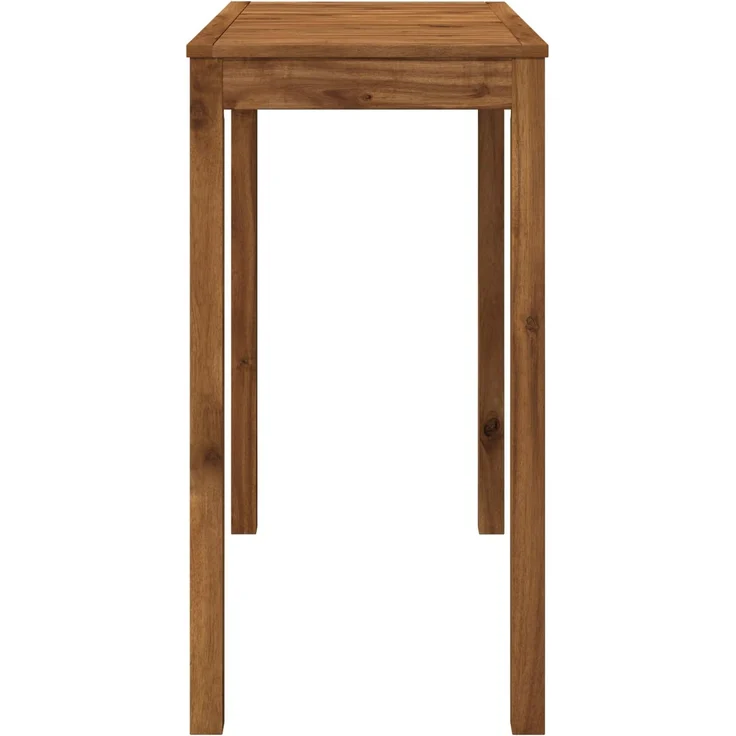 vidaXL Gartenbar-Tisch LAREN Natur 108,5 x 55 x 105 cm 901258 – Bild 4