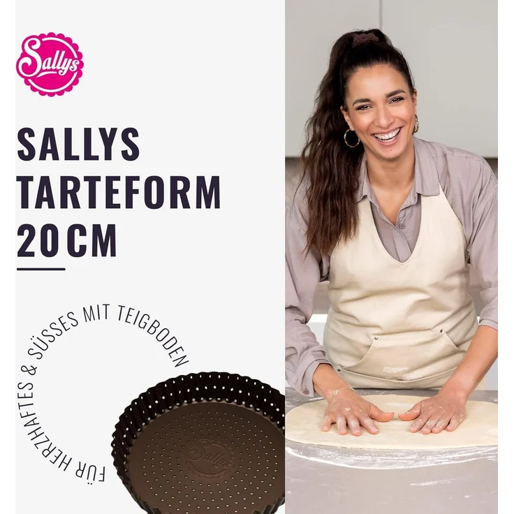 Sallys Tarteform Rund mit Hebeboden – Bild 2