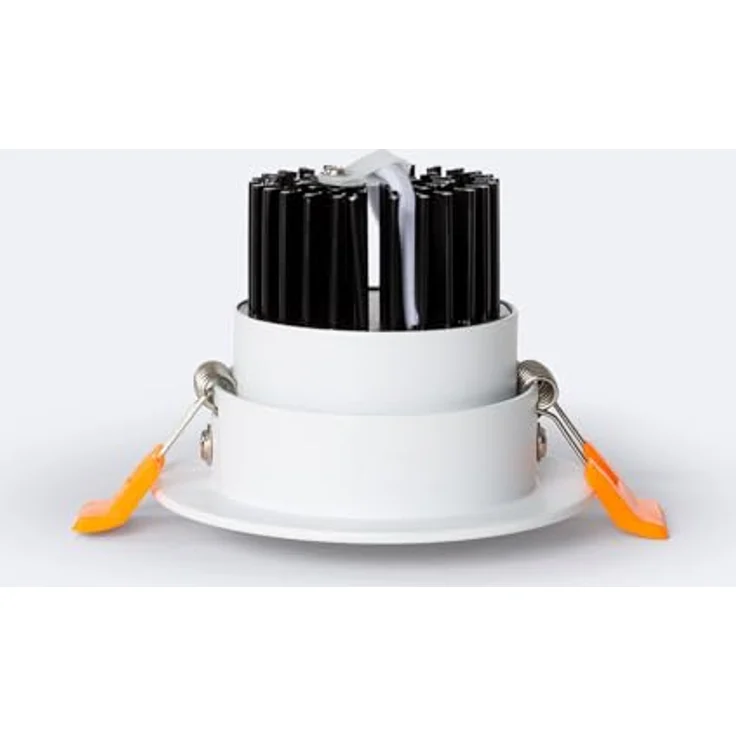 LEDKIA LIGHTING LED Downlight Einbaustrahler 7W Rund COB CRI90, Ø 70 mm, No Flicker, 630 lm, 5000K Kaltweiß – Bild 4