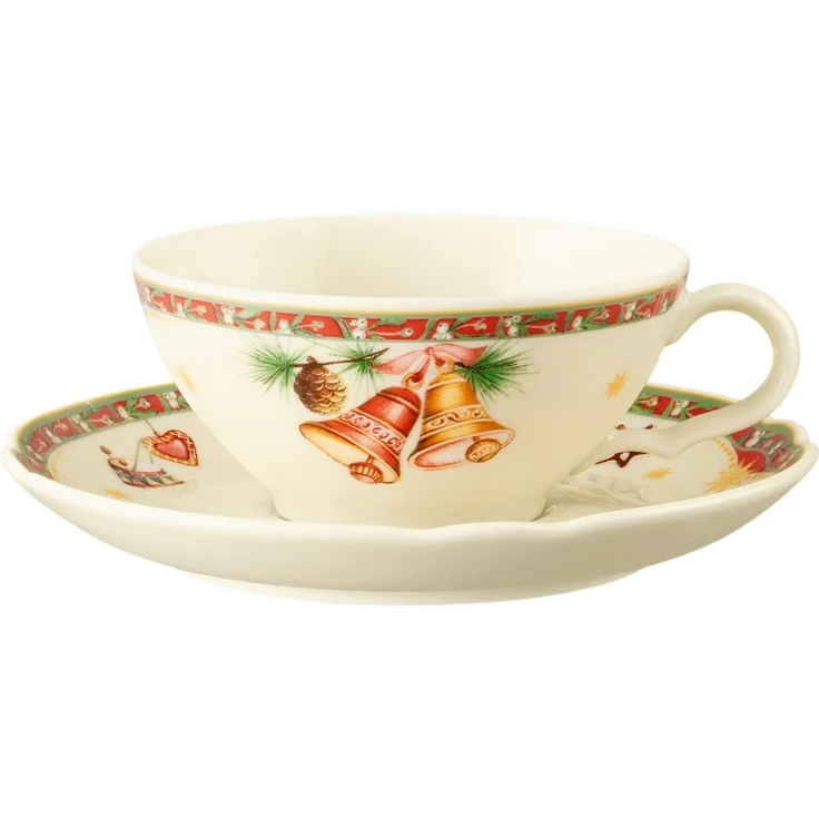 Seltmann Weiden Marieluise Weihnachtsnostalgie Teetasse mit Untertasse 130 ml – Bild 1