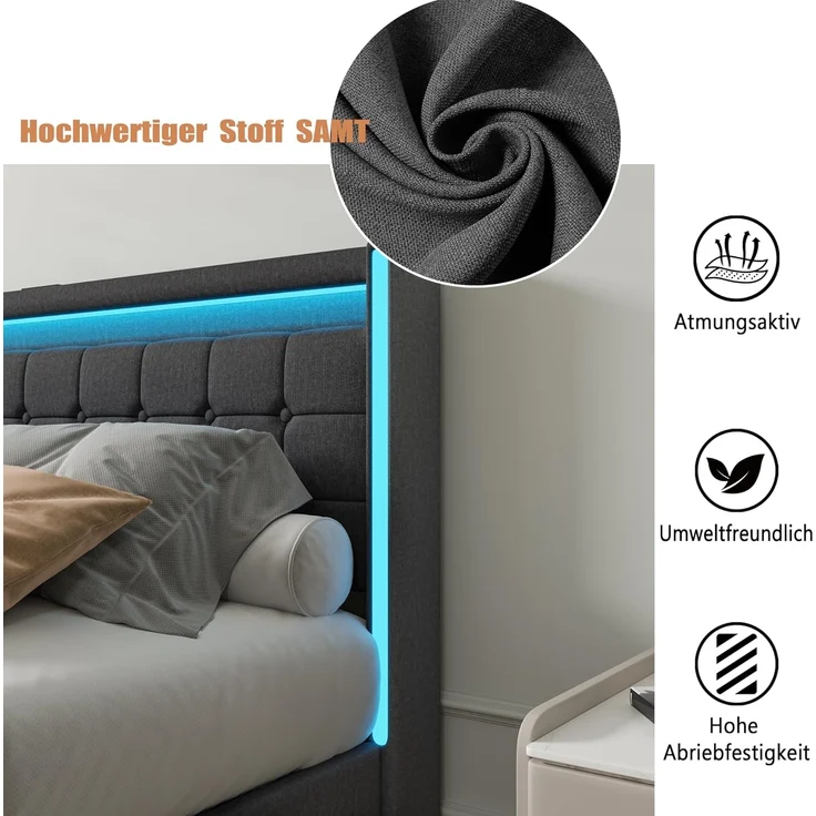PXloue Massagesessel TV-Sessel Elektrisch Massage Relaxsessel Schlafsessel Fernsehsessel (inkl. Aufstehhilfe und Fernbedienung), mit Liegefunktion Massagefunktion und Wärmefunktion, bis 150 kg – Bild 6
