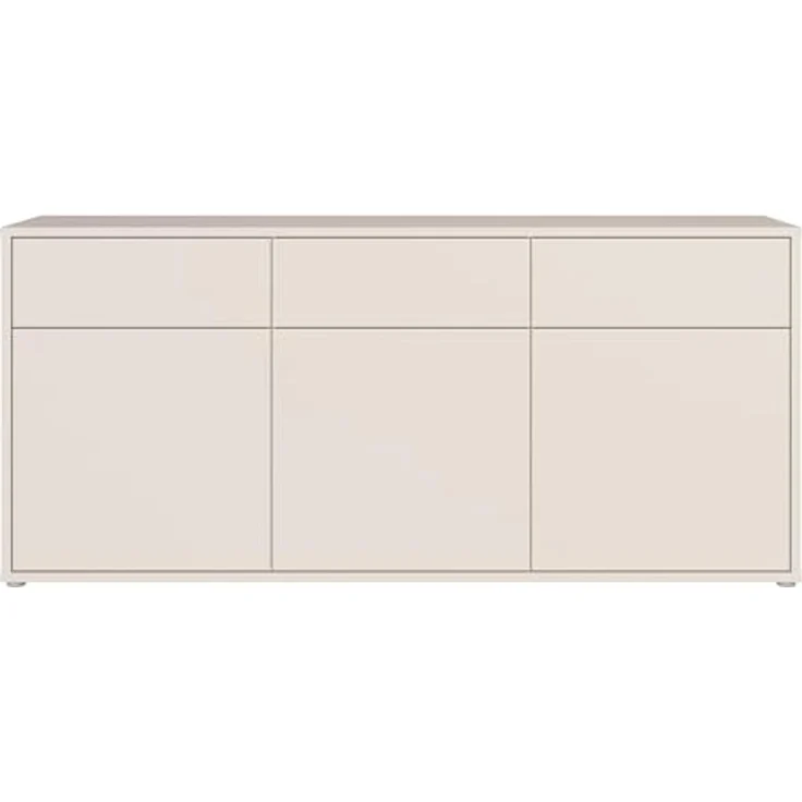 FORTE Sideboard Alice Springs, Sideboard, Breite 184,2 cm, viel Stauraum, Schubkästen mit Vollauszug, Push to open, grifflos – Bild 4