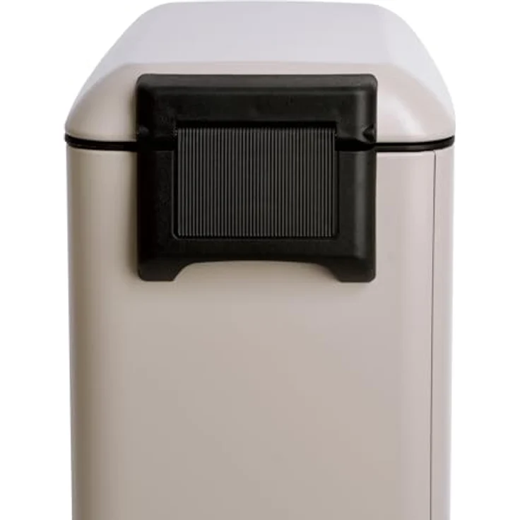 SVITA Mülleimer TS20, 20L Fußpedal mit herausnehmbarem Inneneimer, Softclose-Funktion, Stahl, Taupe – Bild 6