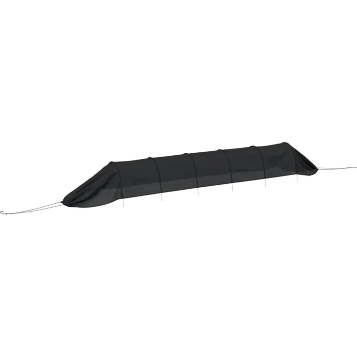 vidaXL Netztunnel 4 Stk. Schwarz Stahl und Polyethylen 3281504 – Bild 7