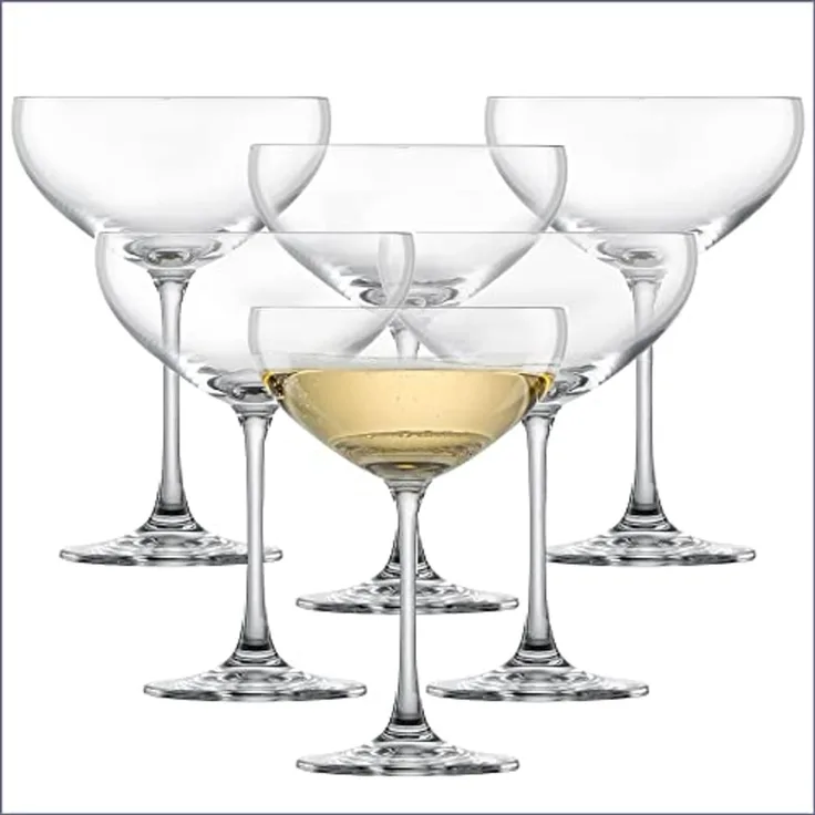 Schott Zwiesel Sektschale 8, 6er Set, Bar Special, Sekt / Champagner, Form 8512, 281 ml, 111219