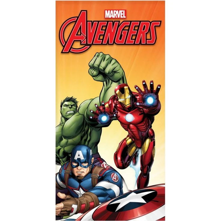 The AVENGERS Badetuch, Avengers Fight Strandtuch 70x140cm, 100% Baumwolle, hautfreundlich und saugfähig